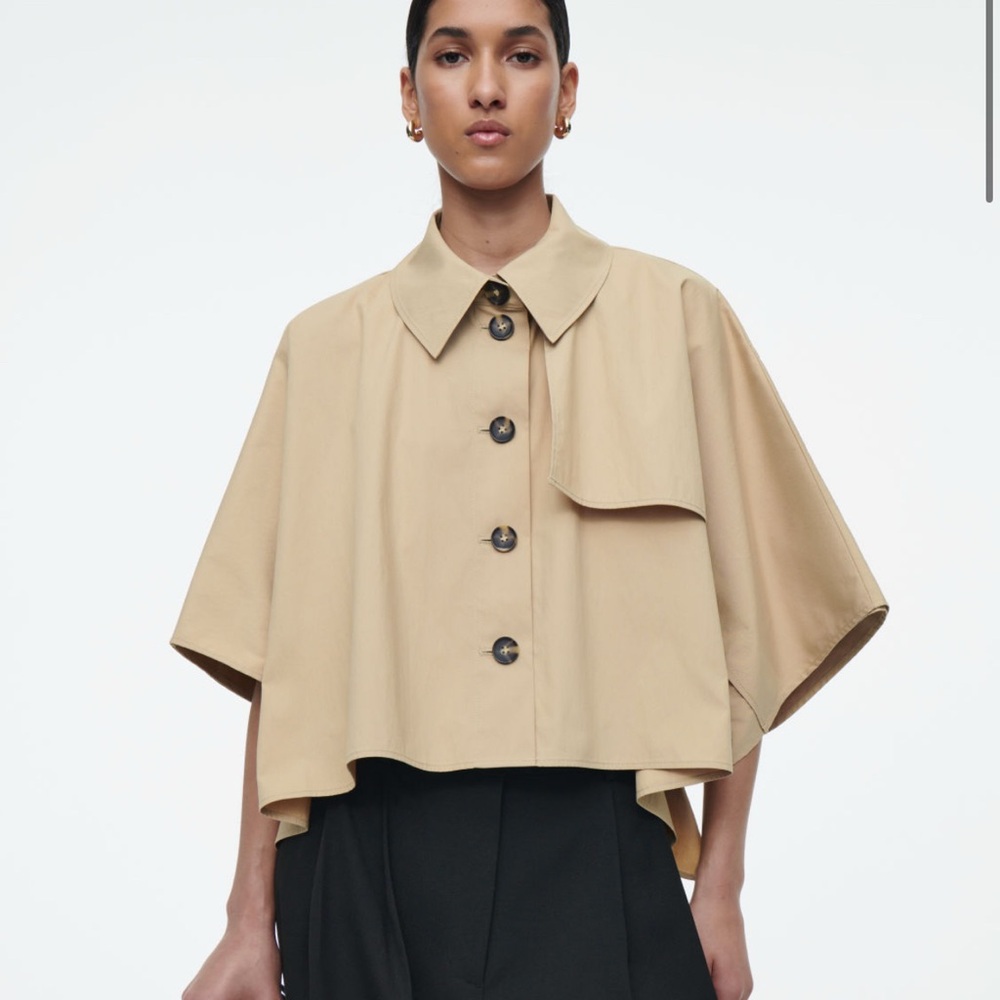 Cos stores trench cape